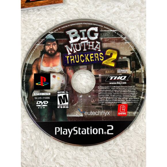 Big Mutha Truckers 2 (Sony PlayStation 2, 2005) complete, With Manual CIB - Picture 2 of 9